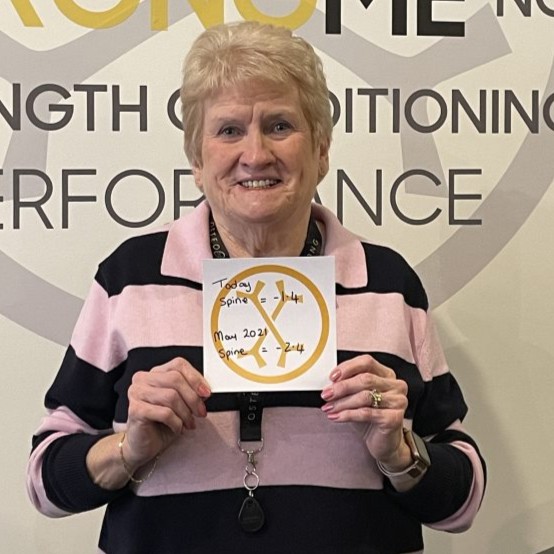 OsteoSteorng Hobart member Maureen shares the improvements in bone density to her spine