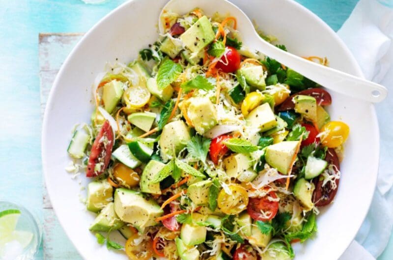 Avocado Cabbage Salad