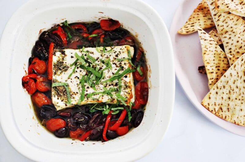 Mediterranean baked feta