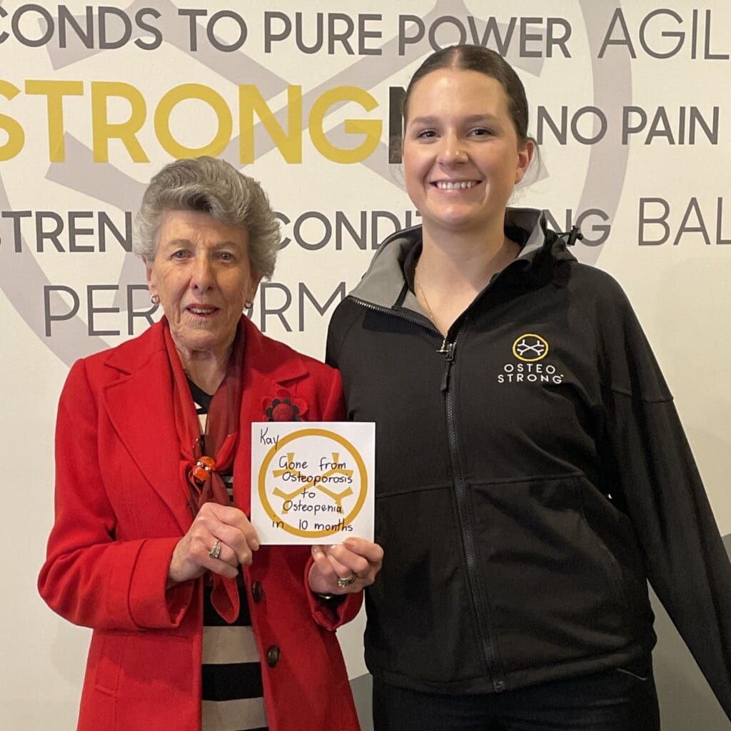 OsteoStrong Hobart member Kay, sharing her success story.